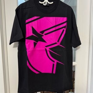Fox Black and Pink Graphic Tee